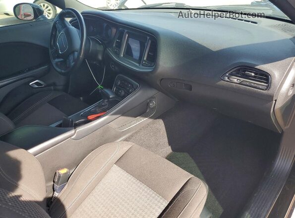2C3CDZAGXMH603352 2021 DODGE CHALLENGER Black Dashboard view