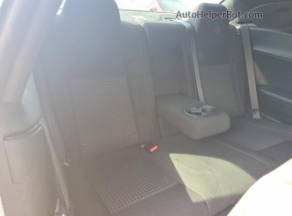 2C3CDZAGXMH603352 2021 DODGE CHALLENGER Black Rear seats view