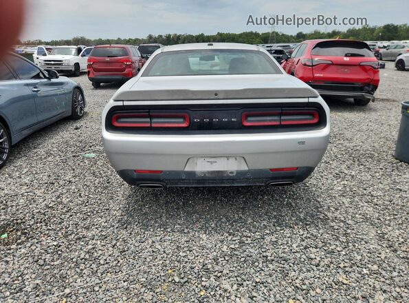 2C3CDZAGXMH630843 2021 DODGE CHALLENGER Silver Rear view
