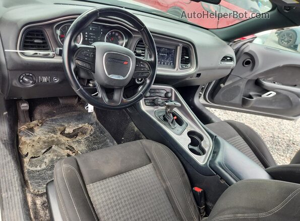 2C3CDZAGXMH630843 2021 DODGE CHALLENGER Silver Dashboard view