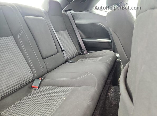2C3CDZAGXMH630843 2021 DODGE CHALLENGER Silver Rear seats view