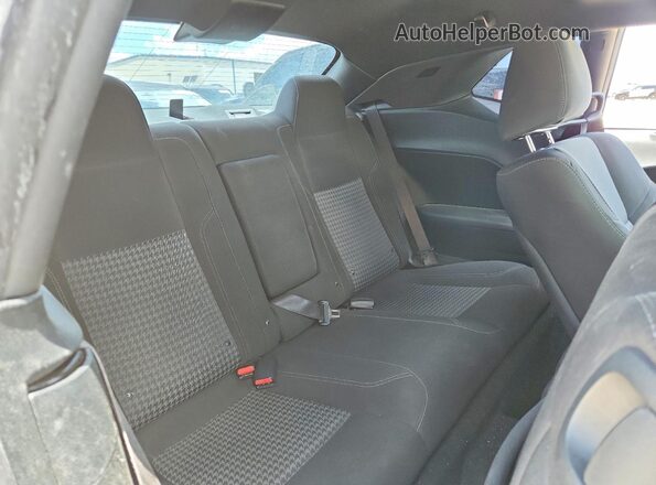 2C3CDZAGXNH214955 2022 DODGE CHALLENGER Blue უკანა სავარძლების ხედი