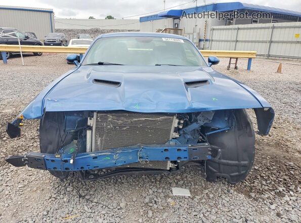 2C3CDZAGXPH554027 2023 DODGE CHALLENGER Blue Դիմացի տեսք