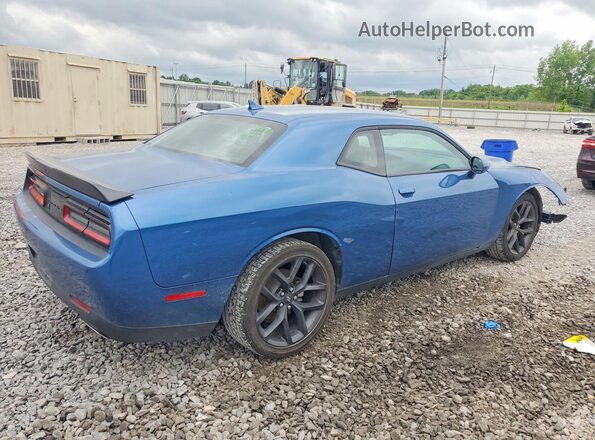 2C3CDZAGXPH554027 2023 DODGE CHALLENGER Blue Հետևի աջ