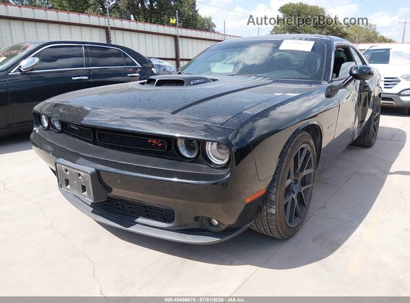 2C3CDZBT0HH554311 2017 DODGE CHALLENGER Black Передня ліва чверть