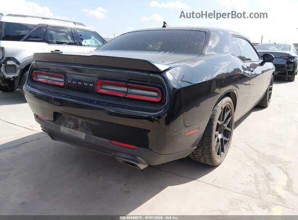 2C3CDZBT0HH554311 2017 DODGE CHALLENGER Black Задня права чверть
