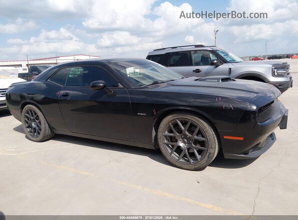 2C3CDZBT0HH554311 2017 DODGE CHALLENGER Black Вид задньої частини салону