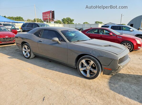 2C3CDZBT0JH112604 2018 DODGE CHALLENGER Gray Przód prawy