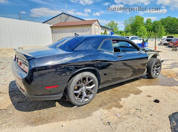2C3CDZBT0JH155341 2018 DODGE CHALLENGER Black უკანა მარჯვენა