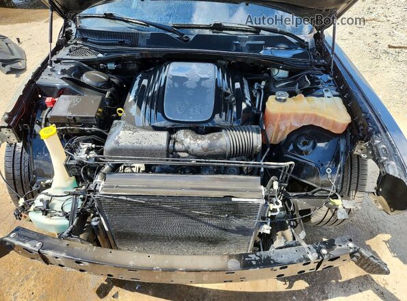 2C3CDZBT0JH155341 2018 DODGE CHALLENGER Black უკანა სალონის ხედი