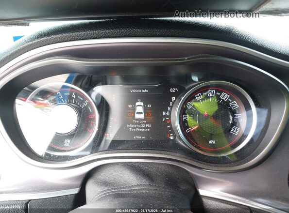 2C3CDZBT0KH552050 2019 DODGE CHALLENGER Blue Հետևի նստատեղերի տեսք