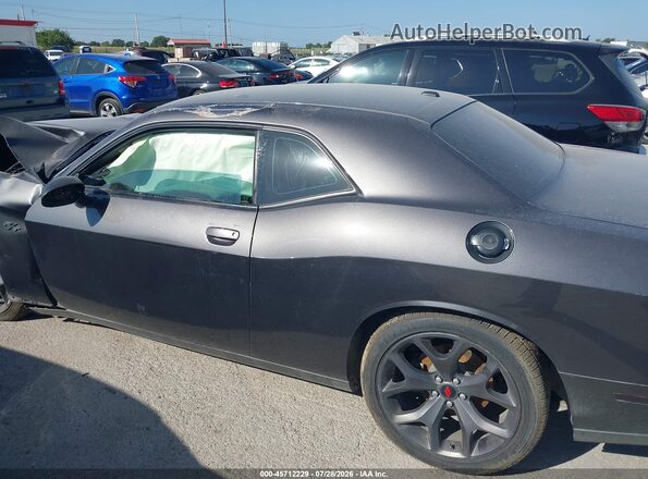 2C3CDZBT0KH573853 2019 DODGE CHALLENGER Gray 360 interior view