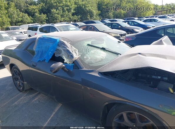 2C3CDZBT0KH573853 2019 DODGE CHALLENGER Gray Rear interior view