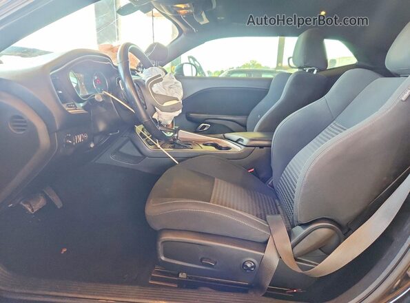 2C3CDZBT0KH583511 2019 DODGE CHALLENGER Black Vista interior delantera