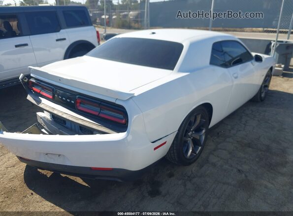 2C3CDZBT0KH737506 2019 DODGE CHALLENGER White Հետևի աջ