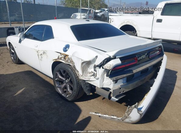 2C3CDZBT0KH737506 2019 DODGE CHALLENGER White Հետևի ձախ