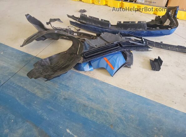 2C3CDZBT0MH604411 2021 DODGE CHALLENGER Blue Շարժիչի բաժամունքի տեսք