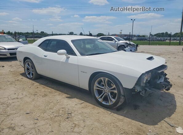 2C3CDZBT0MH635237 2021 DODGE CHALLENGER Белый Передняя правая четверть