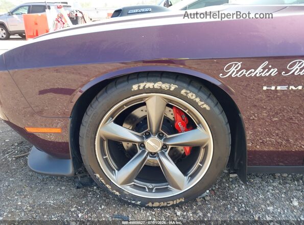 2C3CDZBT0NH147651 2022 DODGE CHALLENGER Purple წინა ხედი