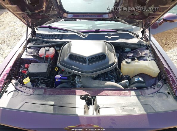 2C3CDZBT0NH147651 2022 DODGE CHALLENGER Purple უკანა ხედი