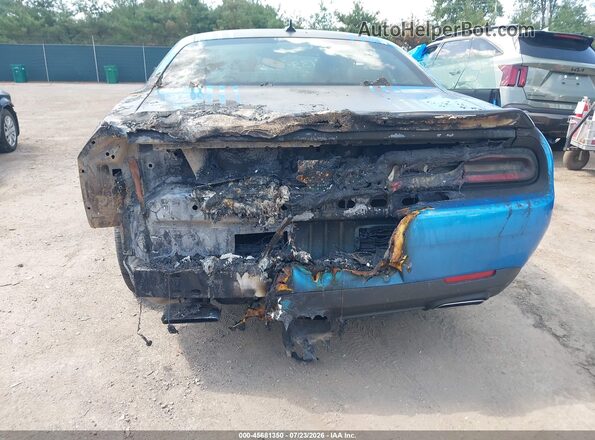 2C3CDZBT1GH168334 2016 DODGE CHALLENGER Синий Вид спереди