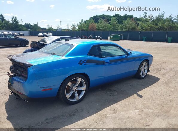 2C3CDZBT1GH168334 2016 DODGE CHALLENGER Синий Задняя правая четверть