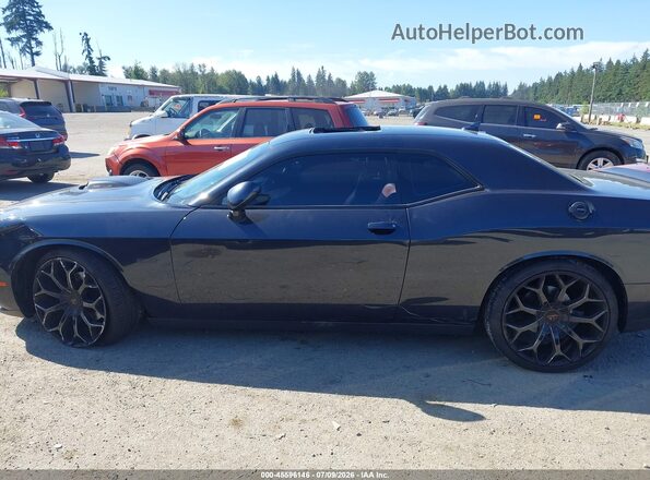 2C3CDZBT1GH334951 2016 DODGE CHALLENGER Black Սալոնի հետևի տեսք