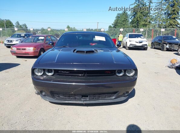 2C3CDZBT1GH334951 2016 DODGE CHALLENGER Black Առջևի վահանակի տեսք