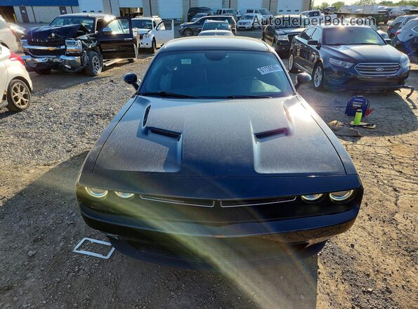 2C3CDZBT1HH656085 2017 DODGE CHALLENGER Black Вид спереду