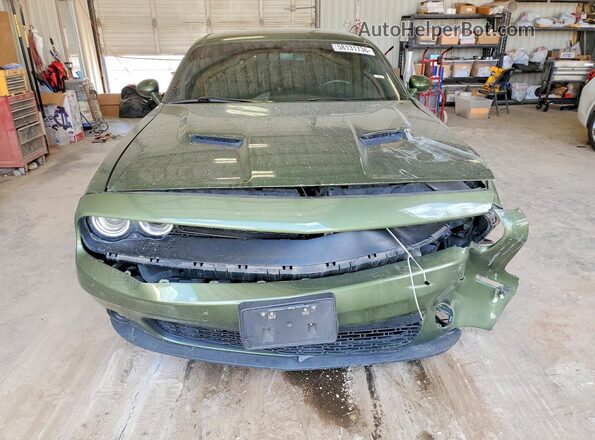 2C3CDZBT1JH219175 2018 DODGE CHALLENGER Green წინა ხედი
