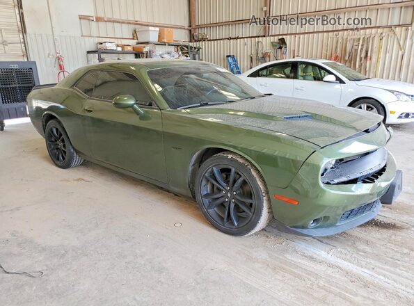 2C3CDZBT1JH219175 2018 DODGE CHALLENGER Green წინა მარჯვენა