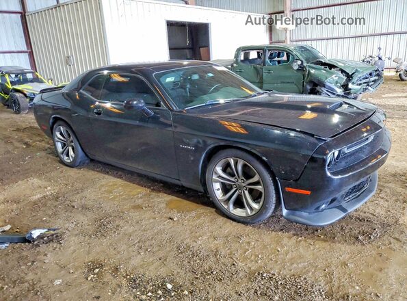 2C3CDZBT1LH125414 2020 DODGE CHALLENGER Black წინა მარჯვენა