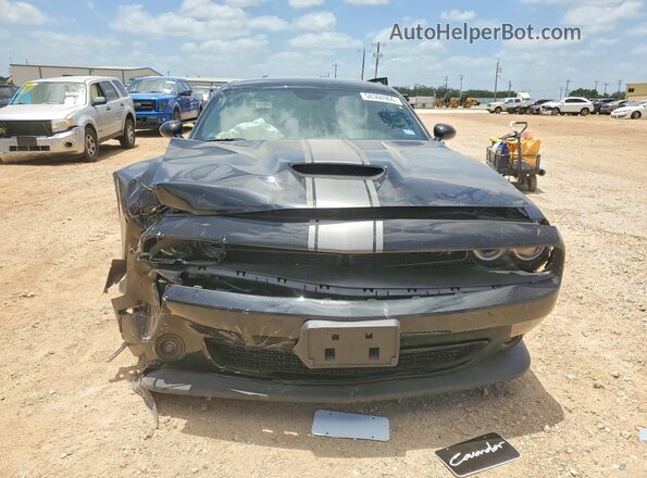 2C3CDZBT1NH195238 2022 DODGE CHALLENGER Black წინა ხედი