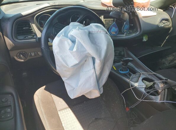 2C3CDZBT1PH521168 2023 DODGE CHALLENGER White Dashboard view