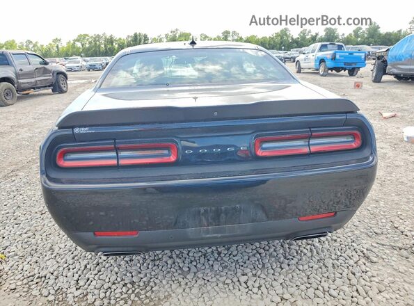 2C3CDZBT1PH695810 2023 DODGE CHALLENGER Black Հետևի տեսք