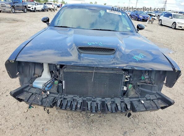 2C3CDZBT1PH695810 2023 DODGE CHALLENGER Black Դիմացի տեսք