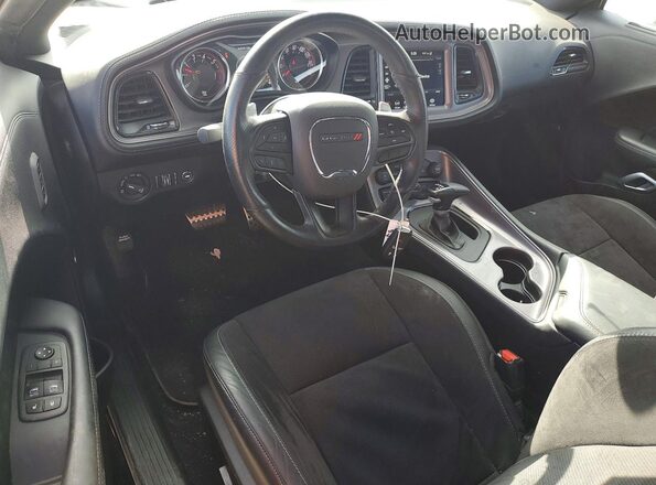 2C3CDZBT1PH695810 2023 DODGE CHALLENGER Black Առջևի վահանակի տեսք