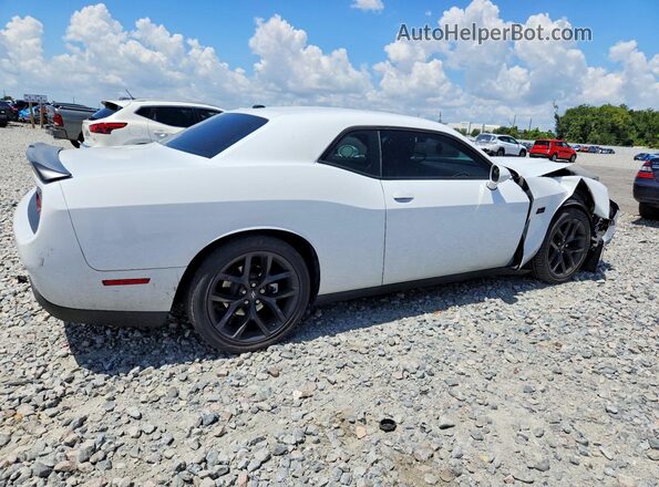 2C3CDZBT2NH143598 2022 DODGE CHALLENGER White Trasero derecho