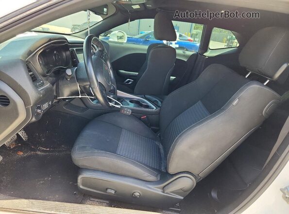 2C3CDZBT2NH143598 2022 DODGE CHALLENGER White Vista interior delantera