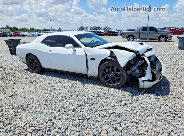 2C3CDZBT2NH143598 2022 DODGE CHALLENGER White Delantero derecho