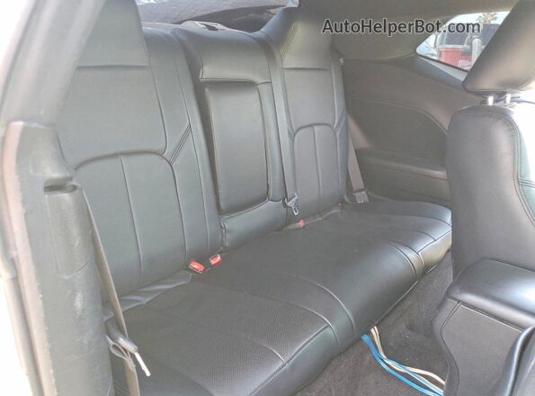 2C3CDZBT3HH531315 2017 DODGE CHALLENGER Silver Rear seats view