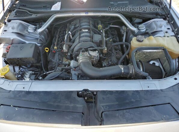 2C3CDZBT3HH531315 2017 DODGE CHALLENGER Silver Rear interior view