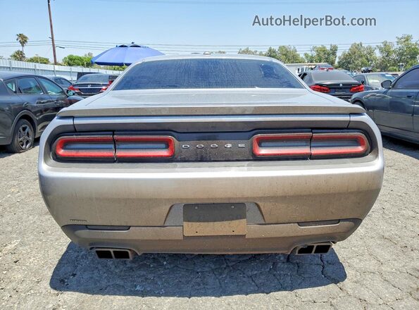 2C3CDZBT3HH531315 2017 DODGE CHALLENGER Silver Rear view