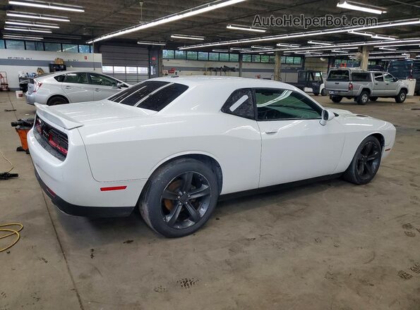 2C3CDZBT3JH212891 2018 DODGE CHALLENGER White Trasero derecho