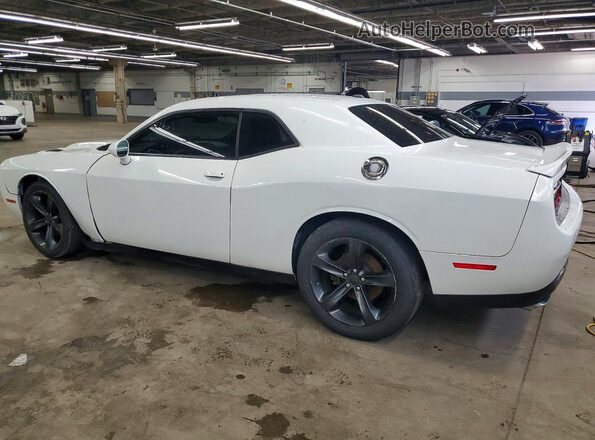 2C3CDZBT3JH212891 2018 DODGE CHALLENGER White Trasero izquierdo