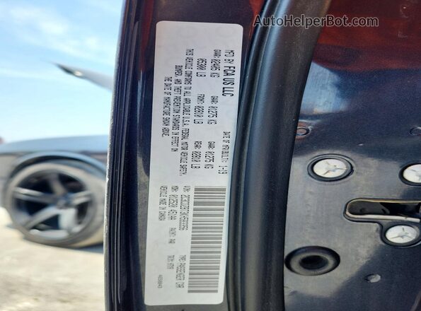 2C3CDZBT3KH583356 2019 DODGE CHALLENGER Black Vista del compartimento del motor