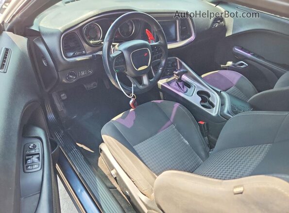2C3CDZBT3KH583356 2019 DODGE CHALLENGER Black Vista del salpicadero