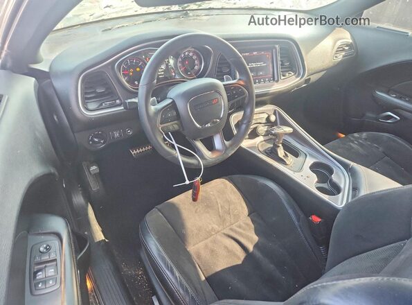 2C3CDZBT3KH618736 2019 DODGE CHALLENGER Black Vista del salpicadero