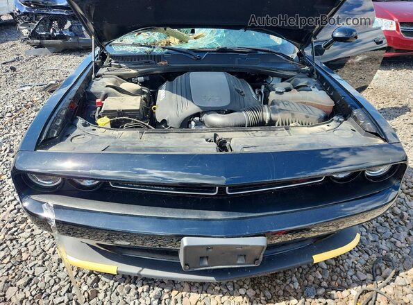 2C3CDZBT3LH172783 2020 DODGE CHALLENGER Black Rear interior view