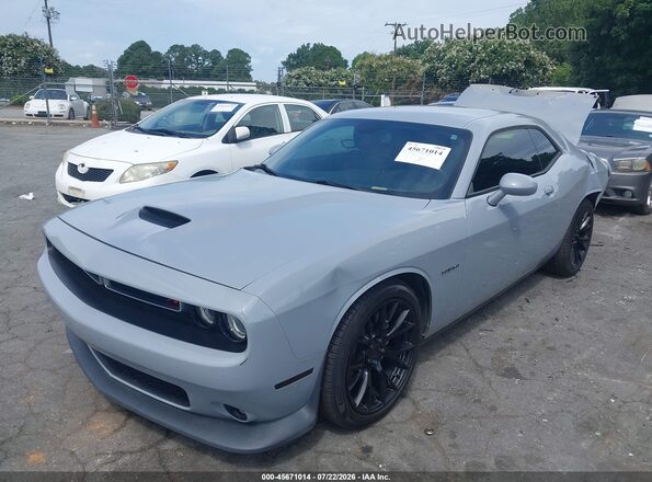 2C3CDZBT3MH590603 2021 DODGE CHALLENGER Gray Przód lewy